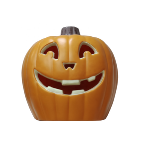 Grande citrouille géante lumineuse d'Halloween avec musique pour décoration intérieure, décorations lumineuses LED en plastique pour les fêtes - Product Image 3
