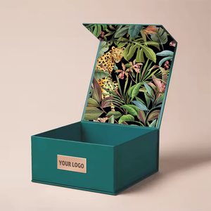 Customize Matte Black Rigid Hard Paperboard Flap <strong>Lid</strong> Packaging Cardboard Bespoke Custom Folding <strong>Boxes</strong> Magnetic Closure <strong>Gift</strong> Box - Product Image 1