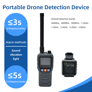 1.5KM Portable Drone <strong>Detection</strong> and <strong>Wrist</strong> Watch Alert Coordination Device with Remote Control - Product Image 4