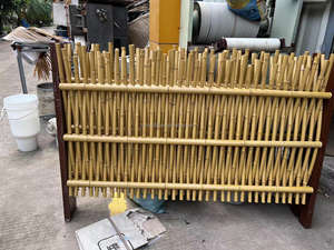 室外HDPE竹围栏板，用于后院筛选通用家具应用 - Product Image 5