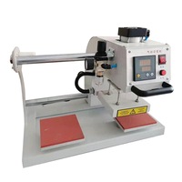 Petites presses à chaud pneumatiques à double station 10CM 15CM 20CM 25CM pour sublimation et impression de t-shirts