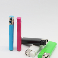 Briquet à gaz en plastique au butane le moins cher de norme européenne - Briquet transparent chinois avec ISO9994 pour l'Europe