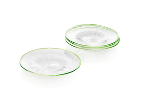 Vente en gros d'<span class=keywords><strong>assiettes</strong></span> à dîner en verre de couleur transparente personnalisées bol à soupe saladier assiette à dessert en verre - Product Image 2
