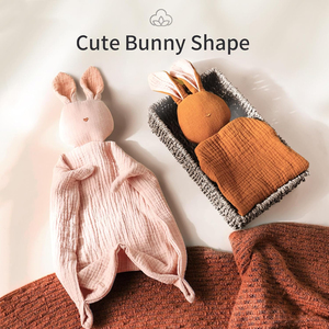 Serviette apaisante pour bébé en coton bio, couverture en mousseline pour nourrisson, <span class=keywords><strong>doudou</strong></span>, articles essentiels pour nouveau-né, couvertures de sécurité pour bébé - Product Image 2