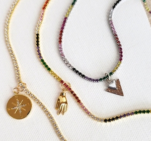 Inspire-Colgante de acero inoxidable personalizado, joyería blanca, joyería de acero inoxidable, <span class=keywords><strong>collar</strong></span> con abalorio de colibrí pequeño y delicado - Product Image 6