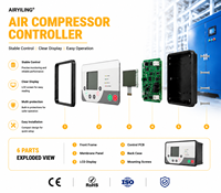 Controlador de Compresor de Aire QX187453, Panel PLC, Repuestos Originales Nuevos, Apto para Compresor de Aire de Tornillo, en Stock