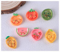 Kawaii 3D dessin animé enfant cuisine miniature semblant jouer jouets maison de poupée charme cuisson assiettes à pain résine fruits nourriture gâteau plateau de service
