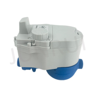 Compteur d'eau numérique Junrui IP68 LoRaWAN DN15mm avec vanne en plastique de contrôle intelligent