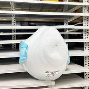 Respirateur jetable en coton FFP2 certifié CE Masque anti-poussière de sécurité industrielle KN95 confortable et respirant certifié EN149 - Product Image 6