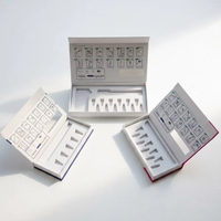 Boîte en carton magnétique écologique avec logo personnalisé, conception gratuite, vente en gros d'usine pour l'emballage de stylos
