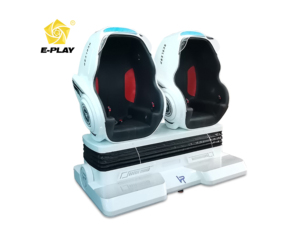 Simulador interactivo de cine 9D VR PARA 2 JUGADORES, juego de realidad virtual de huevo interactivo para interiores para compras en centros comerciales, películas de realidad virtual con derechos de autor - Product Image 3