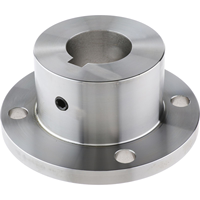 Accouplement à bride usiné CNC en alliage d'aluminium et acier inoxydable, diamètre intérieur 12 mm, type fixe, connecteur d'axe de perçage pour RC