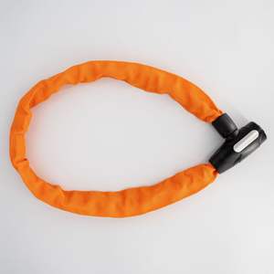 Petit cadenas en acier <span class=keywords><strong>compact</strong></span>, cadenas à clé portable pour roues et cadre de vélo - Product Image 1