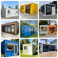 Maison mobile modulaire portable, mini-maison préfabriquée, conteneur détachable, bâtiment de dortoir, bureau, chambre de haute qualité