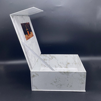 Emballage cadeau direct d'usine boîte à couverture rigide personnalisée écran d'anniversaire 7 pouces LCD boîte cadeau vidéo