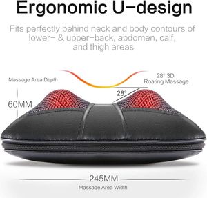 Nouveau produit Oreiller de massage multifonctionnel pétrissant <span class=keywords><strong>Shiatsu</strong></span> avec chaleur pour le psoas en Europe - Product Image 6