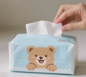 Mouchoirs en <span class=keywords><strong>papier</strong></span> 100 % pâte de bois vierge, doux, 3 plis, bords gaufrés, emballage personnalisé, pratiques pour la maison et les voyages - Product Image 3