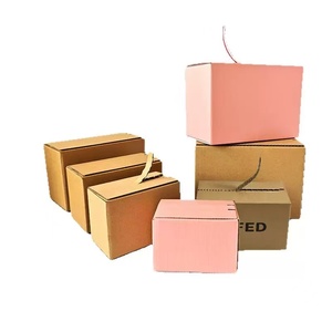 Легко складывааяся коробка без клея, прочная Гофрированная коробка для транспортировки, для электронной коммерции, услуг по подписке и товаров - Product Image 1