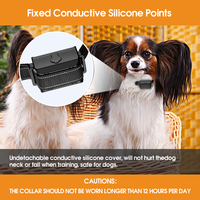 Großhandel Hochwertige Vibration Wasserdichtes wiederauf lad bares Shock Dog Trainings halsband mit Fernbedienung