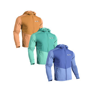 เสื้อแจ็คเก็ตผ้าถักสำหรับวิ่งสำหรับผู้ชาย - Product Image 4