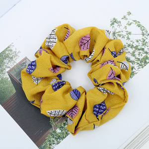 hojas de cintas de pelo de cola de caballo titular <span class=keywords><strong>Scrunchies</strong></span> chica de <span class=keywords><strong>moda</strong></span> diademas de accesorios de pelo de señora - Product Image 6
