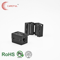 Noyau de ferite carré fendu SCNF 80D, filtre EMI, serpentin de ligne d'alimentation pour la suppression du bruit des câbles, pour diamètre de câble de 7, 8, 9, 10 mm