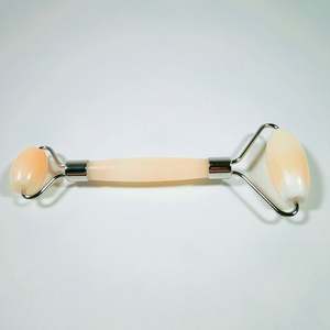 Juego de Rodillo Facial de Jade Cristal Rosa y Amarillo 2026, Rodillo de Jade para Masaje Facial, Productos de Belleza - Product Image 1