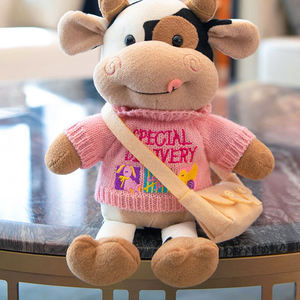 Adorable Peluche Vache, Jouet en Peluche Vache du Zodiaque Chinois, Poupée en Tissu, Cadeau du Nouvel An, Cadeau d'Anniversaire pour Fille, Jouet Promotionnel - Product Image 5