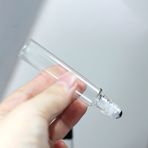 Bán Buôn Trong Suốt Mini <span class=keywords><strong>Glass</strong></span> Cán Bóng Chai <span class=keywords><strong>1Ml</strong></span>, 2Ml, 3Ml, 5Ml Tinh Dầu Chai Với Đen Nắp Nhựa - Product Image 2