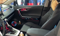 Kit d'éclairage ambiant LED Cardoo Symphony pour Toyota RAV4 2019-2024, éclairage d'ambiance pour le tableau de bord, les panneaux de porte et l'intérieur du véhicule