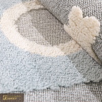 Tapis d'enfants nordique haut de gamme LandScopeTech, tapis de chambre d'enfant tissé Wilton, tapis de jeu Montessori pour enfants