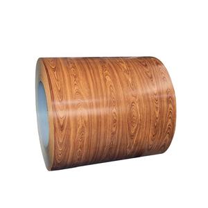 공장 직접 공급 BS 냉간 압연 <span class=keywords><strong>PPGI</strong></span> 기반 Z121-Z180 우드 그레인 색상 인쇄 아연 도금 강철 코일 - Product Image 4