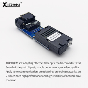 บอร์ดทรานซีฟเวอร์ Xicom Gigabit Mini Pcba พร้อมขั้วต่อ Sc ระยะ 3 กม. สำหรับการสื่อสารด้วยไฟเบอร์ออปติก - Product Image 5