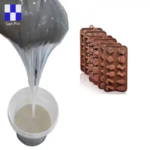 巧克力模具用液体硅树脂制造食品级半透明铂硅树脂A:B