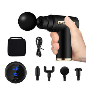 أحدث مسدس تدليك محمول صغير للأنسجة الكهربائية USB معزز للاهتزاز العميق للجسم - Product Image 6