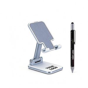 Promotional Wholesale Business Gift Custom Logo Folding Cell <b>Stand</b> <b>Desktop</b> Mobile Phone Holder Mounts - Product Image 1