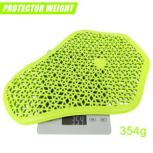 YOUNGSON Ce Level 1 Certified Spo Armor Pad <b>Back</b> Shoulder Elbow Knee Insert Pads <b>Protectors</b> For Motorcycle Snowboard E - Product Image 3