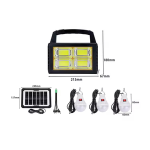 Kit d'éclairage solaire LED 6V à protection IP55 pour jardin et route, directement de l'usine - Product Image 1