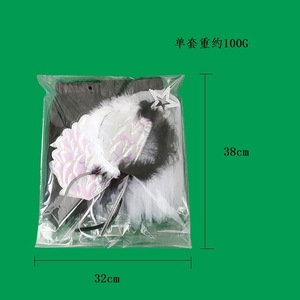 Set Ali d'<span class=keywords><strong>Angelo</strong></span> Bianche e Nere per Trucco e Costumi per Feste, Accessori per Spettacoli e Travestimenti per Bambini - Product Image 5