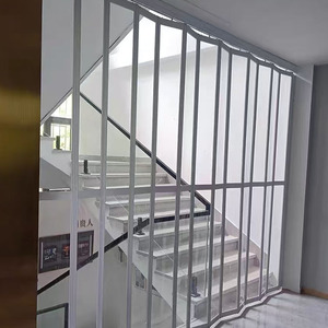 Porte de <span class=keywords><strong>garage</strong></span> pliante en cristal pour centres culturels et communautaires - Product Image 2