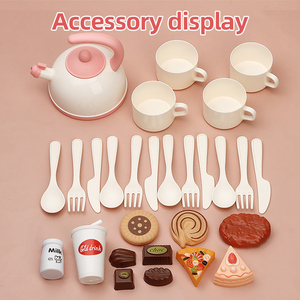 Ensemble de jouets de cuisine en plastique miniature personnalisé unisexe pour faire semblant de jouer, mignon, éducatif, simulation de maison de jeu pour enfants - Product Image 4