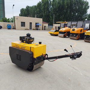 330kg 450kg 600kg Máy móc đường nhỏ gọn máy Đầm đất con lăn trống nhỏ Máy kéo nhỏ - Product Image 1