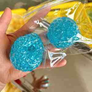 Handmade Crystal <b>Squeeze</b> <b>Ball</b> Kids' Noise <b>Ball</b> Toys Fidget Squishy Relieving Noisy <b>Ball</b> for Age 5-7 Years Gift Idea Wholesale - Product Image 3