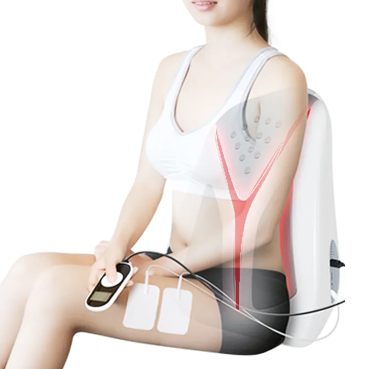 Elektrischen Impuls Neck Zurück Massager Halswirbel Behandlung Instrument Zehn Einheit Therapie Beheizte Vibration Zurück Pflege Massager