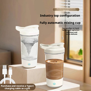 Wholesale Self Stirring Mug, <b>Protein</b> Powder Milkshake Shaker <b>Bottle</b> Charging Cup with ScaleWater Free - Product Image 3
