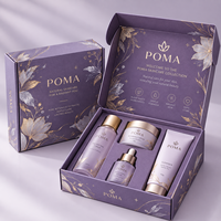 Boîte pliable imprimée en couleur OEM/ODM avec insert en carton pour roses, idéale pour les marques de cosmétiques et les chaînes de vente au détail (commande en gros)