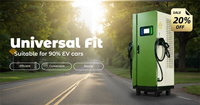 Nouvelle station de recharge rapide DC pour véhicules électriques 60KW/80KW/120KW/240KW, sur pied, double pistolet, certifiée CE, chargeur GBT pour véhicules électriques