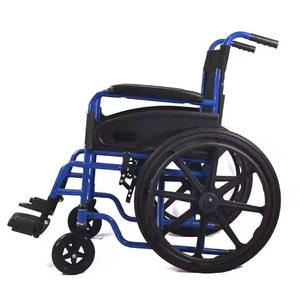 Meilleur vendeur mondial KLG Basic <span class=keywords><strong>Fauteuil</strong></span> <span class=keywords><strong>roulant</strong></span> <span class=keywords><strong>manuel</strong></span> pliable portable <span class=keywords><strong>ultra</strong></span> <span class=keywords><strong>léger</strong></span> en acier durable Garantie de 2 ans pour les personnes handicapées - Product Image 4