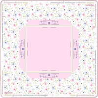 Tapis de Mahjong Rose Esthétique, Housse de Table Antidérapante en Caoutchouc, Motifs Adorables Nœuds & Chiens, Tapis Silencieux Kawaii pour Soirées Jeux