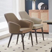 Fauteuil inclinable de style italien, design de luxe léger, pour hôtel, style canapé, une place, structure en acier inoxydable, artisanat du cuir